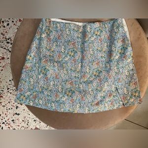 Floral Skort